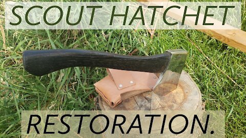 Old BSA Plumb Hatchet Restoration - LONG!