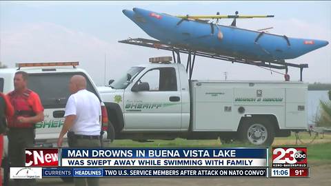 Man drowns in Buena Vista Lake