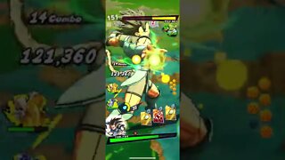 Dragon Ball Legends - Wild Cannon Gameplay (Hero Shallot Special Move DBL00-01)