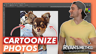 Cartoonize Photos & Make BIG Print on Demand Profits! (TUTORIAL)