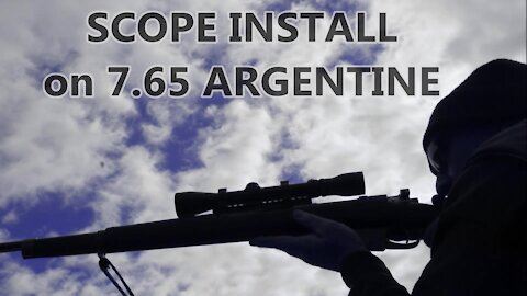 Scope Installation on a 7.65 Argentine by Wapp Howdy
