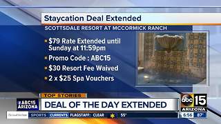 Scottsdale resort deal extended through the weekend
