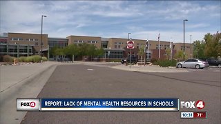 Report: Lack of mental health staff in schools