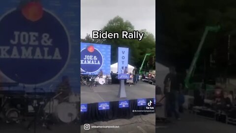 Biden Rally Versus Trump Rally Comparison