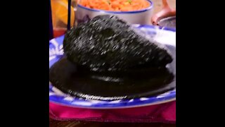 Mole Negro Oaxaqueño with Red Rice