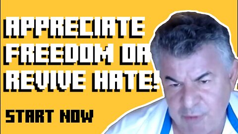 195- Appreciate Freedom or Risk Human hate, racism and anti-semitism with Robert Wolf