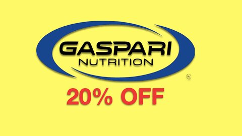 Gaspari Nutrition Discount Code (20% Coupon Code)