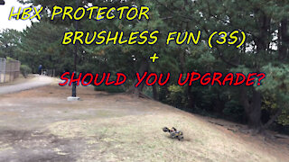HBX Protector (12815) brushless, some fun and should you upgrade?