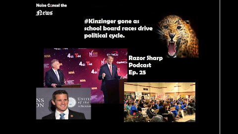 #Kinzinger gone as school board races drive political cycle. -- Razor Sharp Podcast Ep. 25