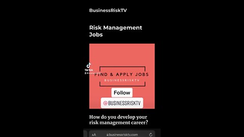 Risk management jobs