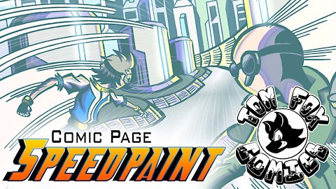 Aerodynamic Page 21 - Webcomic Speedpaint - TomFoxComics
