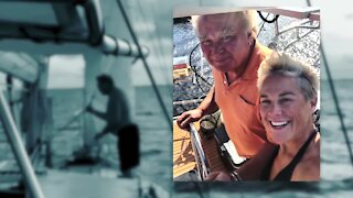 Couple shares story about being stranded at sea for 28 days