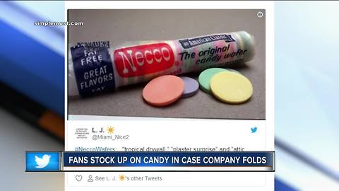 People Stocking Up on Necco Wafers