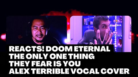 DOOM ETERNAL THE ONLY ONE THING THEY FEAR IS YOU by MICK GORDON || ALEX TERRIBLE COVER -Sonny Reacts
