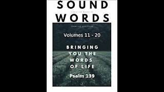 Sound Words, Psalm 139