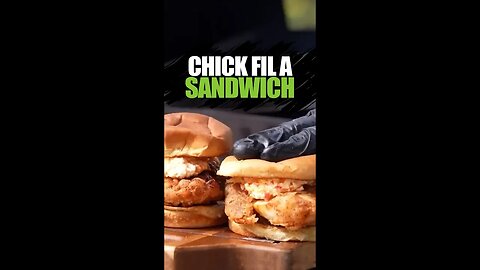 Making the New Chick-Fil-A Sandwich in their Parking Lot