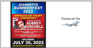 Aubrey Burchell l Concert l America's Got Talent l Traveling with Tom l July 30, 2022