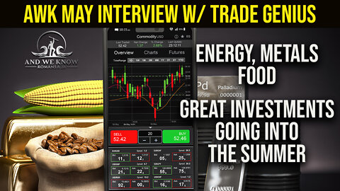 AWK INTERVIEW 5.24.22: WEF, Plandemics, War, WOKE...all failing. Energy, Food, Metals...invest!