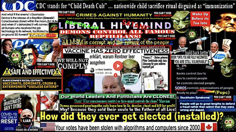 ILLUMINATI STAGED SHOW ABOUT TO GO VAXX DAMAGE STEAL YOUR PROPERTY AS IMPOSTORS GET TO LEAVE!
