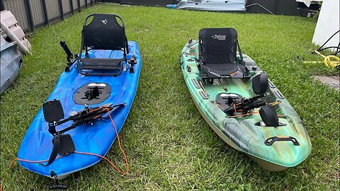 Battle of the starter Pedal Kayaks, Which is better, the Getaway 110 HDII vs Pelican Catch 110 HDII?