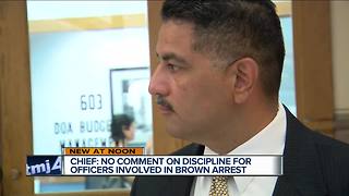 MPD Chief Morales silent on discipline for officers involved in Sterling Brown arrest