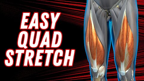 How to Effectively Stretch Your Quads at Home | Simple Towel Stretch Tutorial