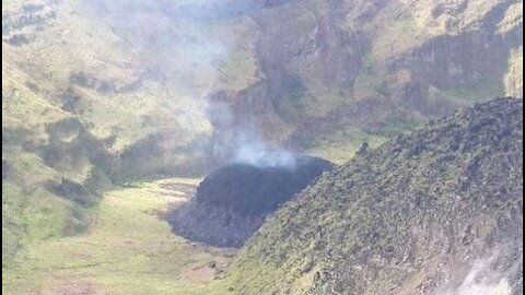 La Soufriere Volcano - Saint Vincent and the Grenadines Set An "Orange Alert" After Magma Expulsion