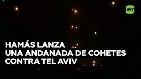 Hamás lanza una andanada de cohetes contra Tel Aviv