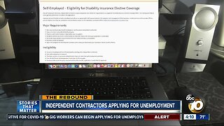 Independent contractors applying for unemployment