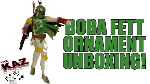 2018 Boba Fett Hallmark Keepsake Ornament Unboxing