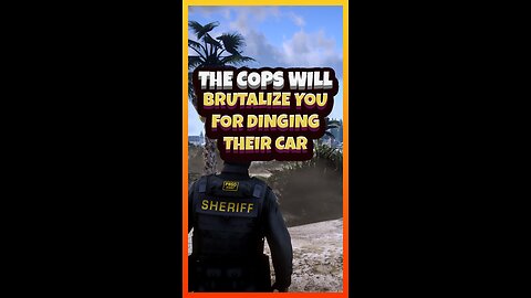 The cops will BRUTALIZE you for dinging their car | Funny #GTA clips Ep. 348 #gameshorts
