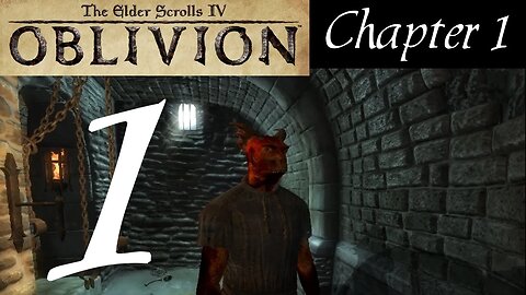 Let's Play Oblivion part 1 "Viss-Cera in Prison" [Roleplay]