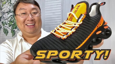 Ultra Light Ultra Orange Sport Running Shoes Review