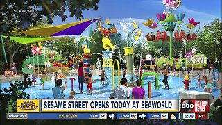 Sesame Street opens at Seaworld
