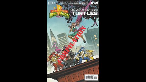Mighty Morphin' Power Rangers / Teenage Mutant Ninja Turtles -- Review Compilation (2019, Boom!/IDW)