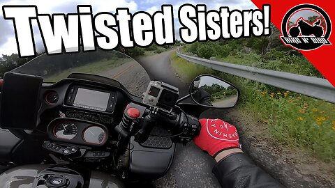 The Best Motorcycle Road in Texas - Twisted Sisters Loop