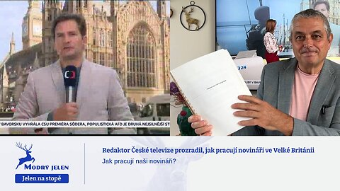 Redaktor České televize prozradil, jak pracují novináři ve Velké Británii.