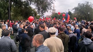 Thousands Of Russians Protest Proposed Government Pension Reforms