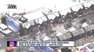 Winter Blast in Detroit this weekend Feb. 8-10 and Feb. 15-17