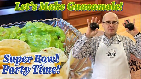 Guacamole Recipe for Your Super Bowl Party. Easy Guacamole Recipe!