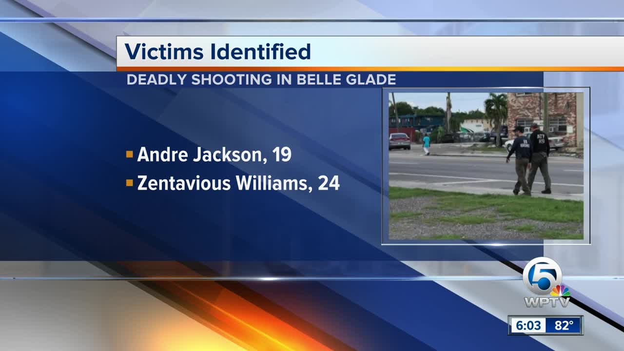 Victims of Belle Glade shooting ID'd