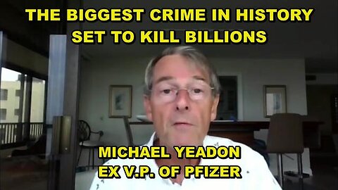 The Biggest Crime In History Is Set To Be Unleashed And Will Kill Billions If Not.. 1/28/24..