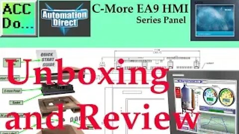 C-More EA9 HMI Series Panel Unboxing and Review