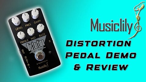 Musiclily ODDT-01 Distortion Pedal Demo and Review. #guitarpedals #effects