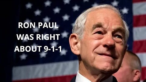 Ron Paul Was Right