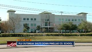 Flu outbreak prompts high school in Clearwater to close Friday