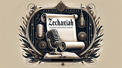 Zechariah: The Minor Major Prophet Webinar