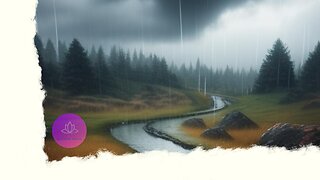 963Hz Frequency Music with Rain Noise: Connect with the Divine Spark for Deep Meditation