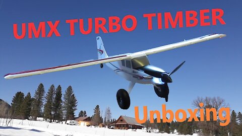 Unboxing the E-flite UMX Turbo Timber!