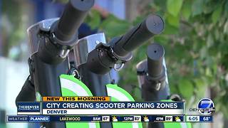 Denver creating scooter parking zones